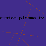 custom plasma tv stands