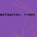 malaysian, roast chicken